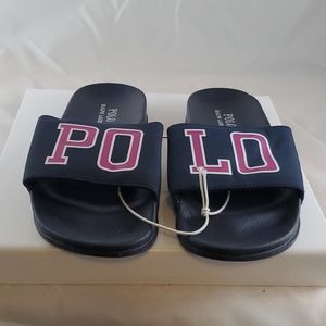 Polo Ralph Lauren Girls Quincy Slides